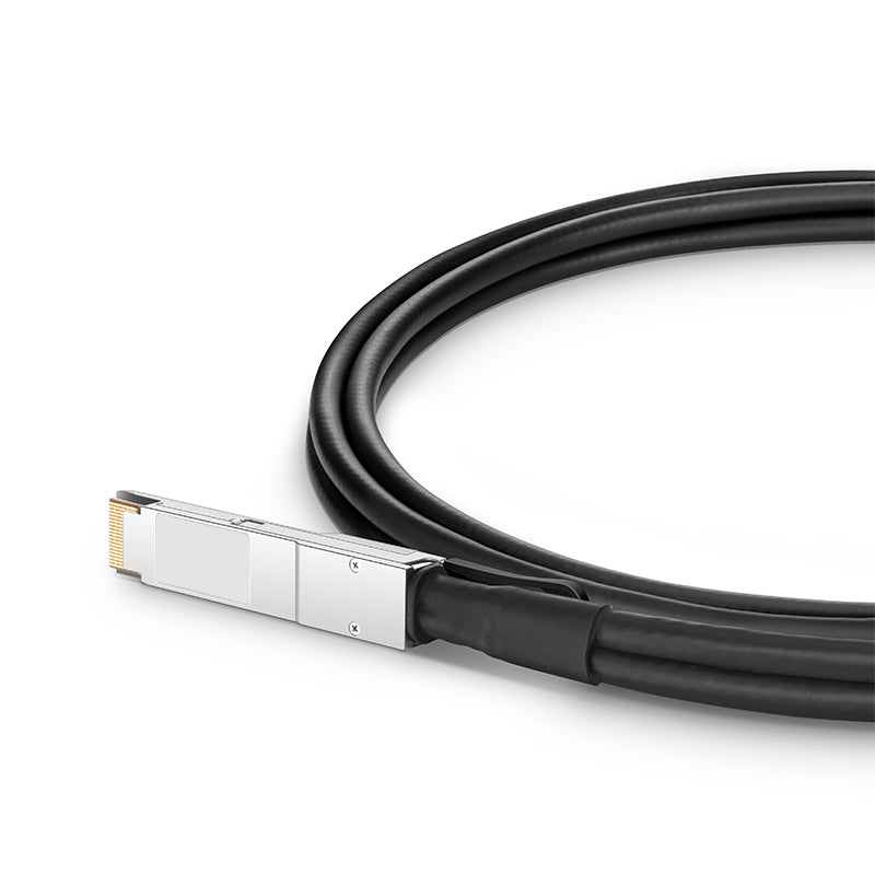 NSComm 200G PAM4 QSFP56 to 2x100G QSFP56 Direct Attach PVC Copper Cable, up to 3m