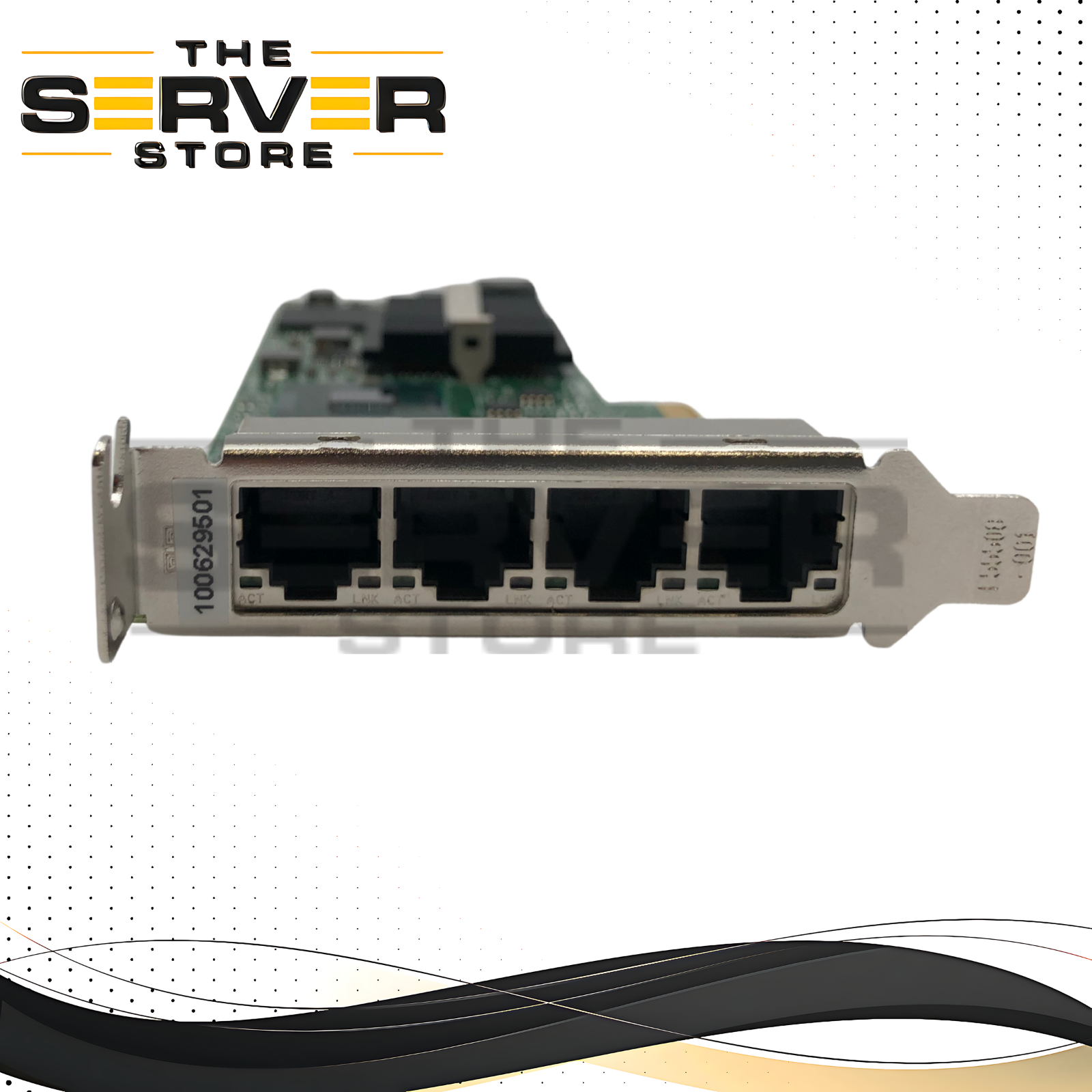 Intel ET2 Quad-Port 1GbE RJ-45 Low Profile Server Adapter NIC E1G44ET2BLK