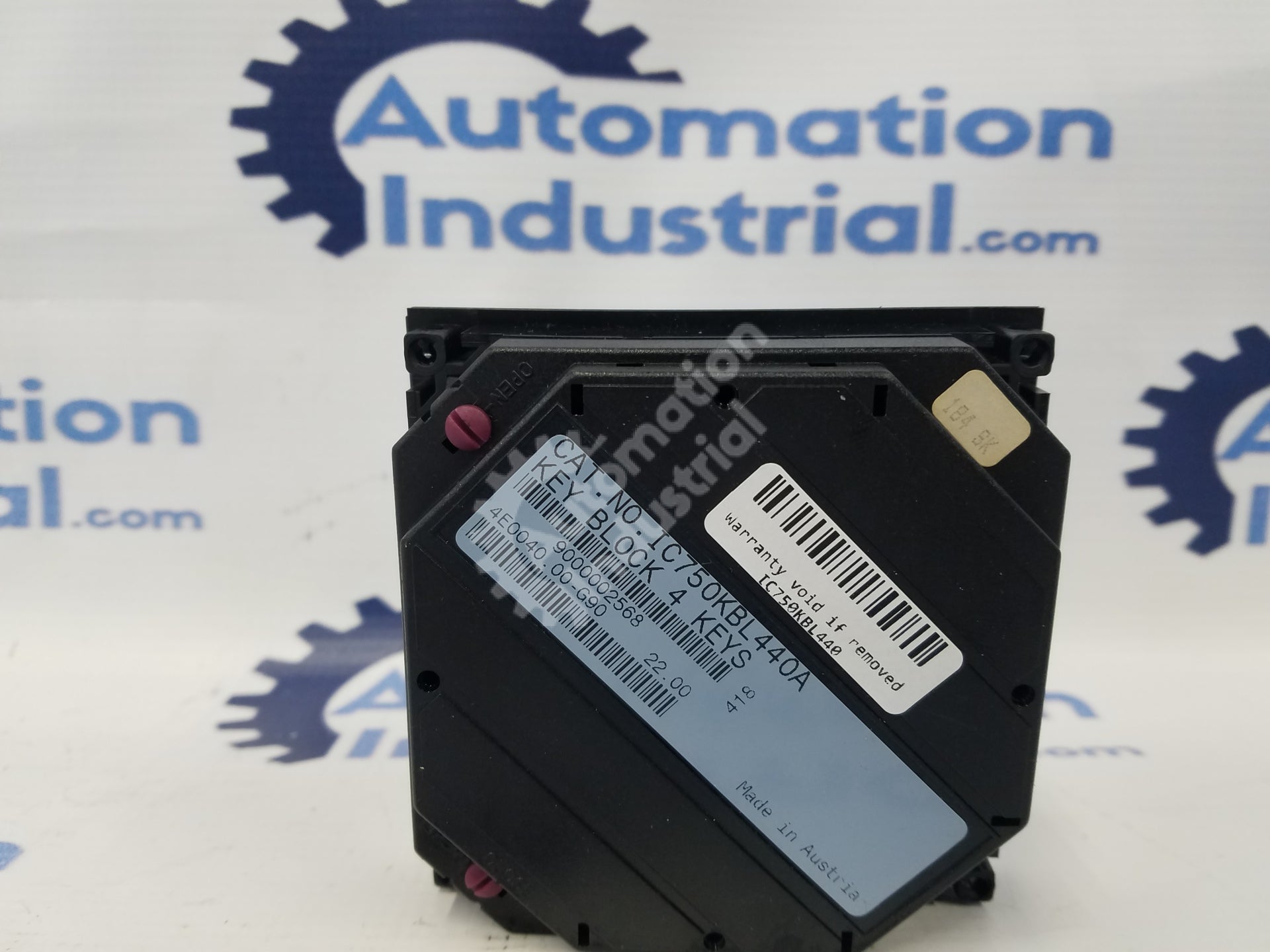 GE Fanuc IC750KBL440 KEYPAD NUMERIC KEY BLOCK 4KEYS