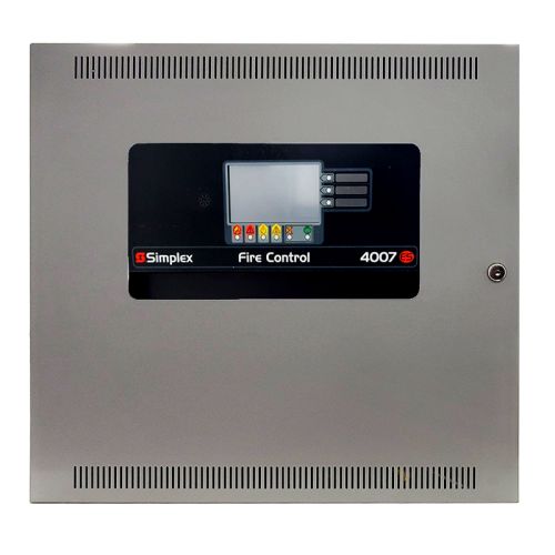 Simplex 4007-9102 4007ES Hybrid Fire Alarm Control Panel, 100 Points, 4 NACs, 6A Power