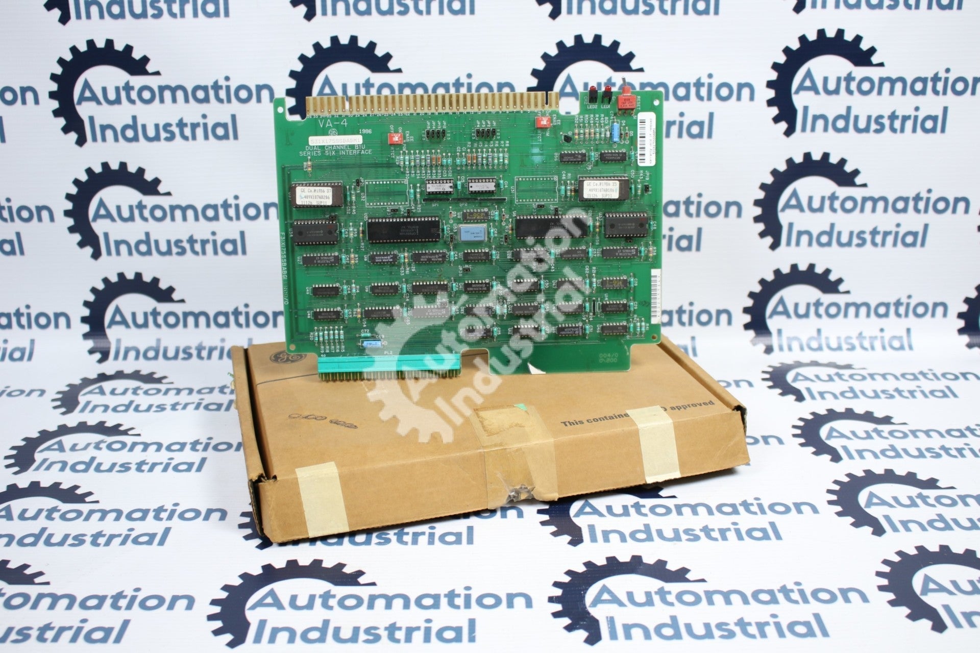 GE General Electric 531X175SSBABM1 F31X175SSBABM1 VA-4 Dual Channel BIU Board