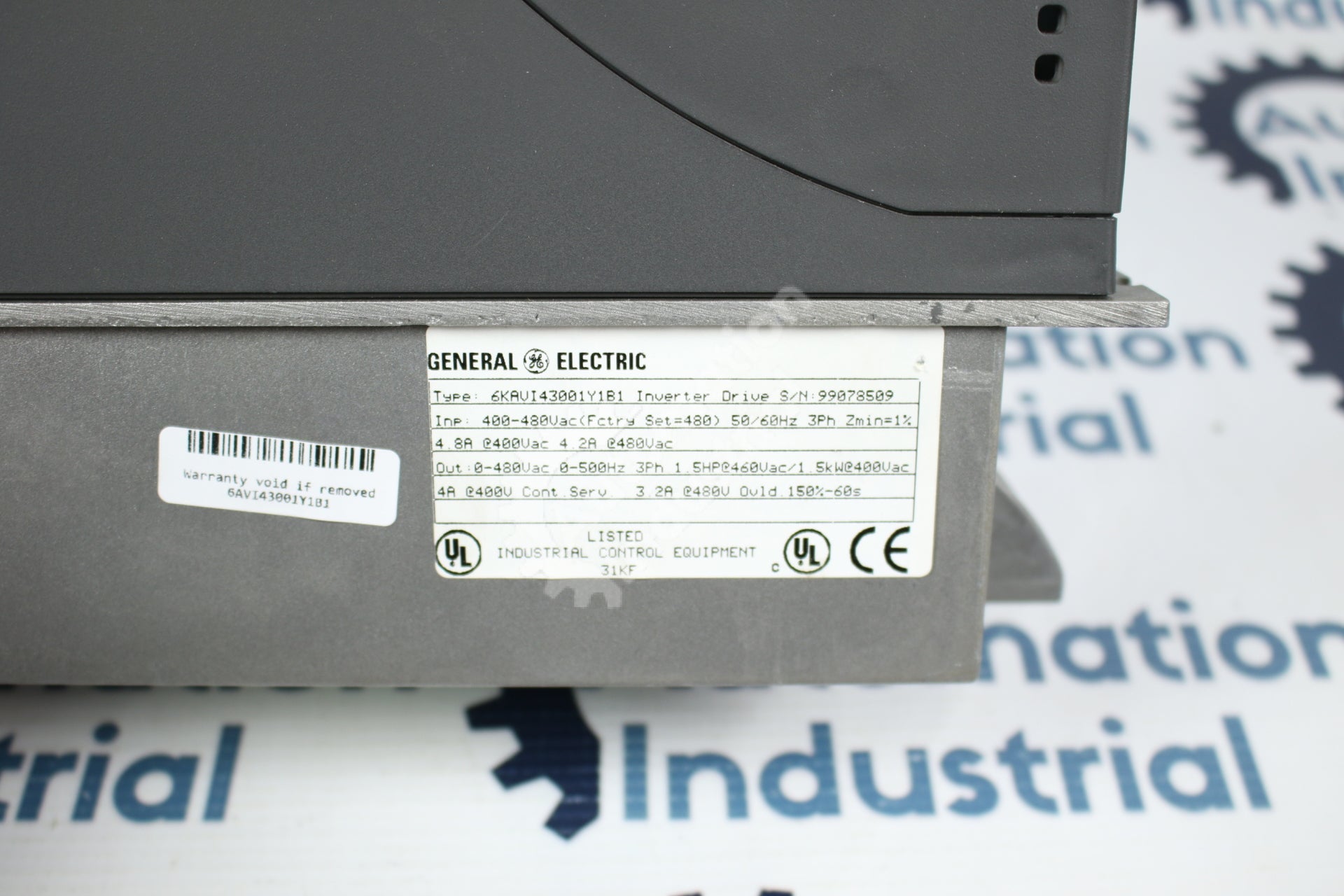 GE General Electric 6KAVI43001Y1B1 AV-300i Inverter Drive