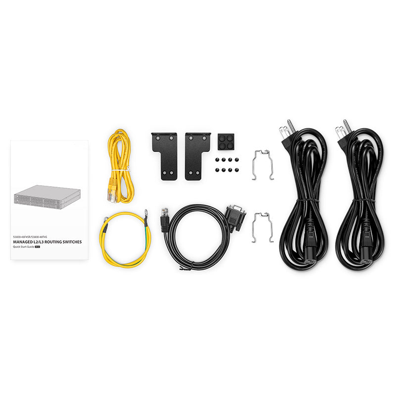 FS-S5800-48T4S 48-Port Gigabit Ethernet L3 Switch, 48 x Gigabit RJ45, with 4 x 10Gb SFP+, Support MLAG