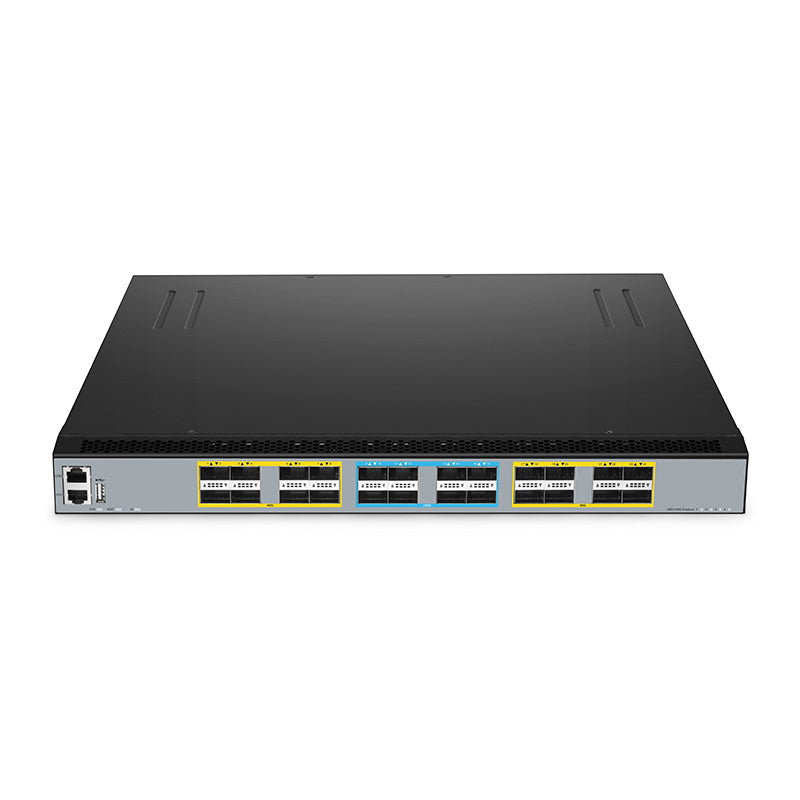 FS-S8550-16Q8C, 16-Port Ethernet L3 Switch, 16 x 40Gb QSFP+, with 8 x 100Gb QSFP28, Support MLAG
