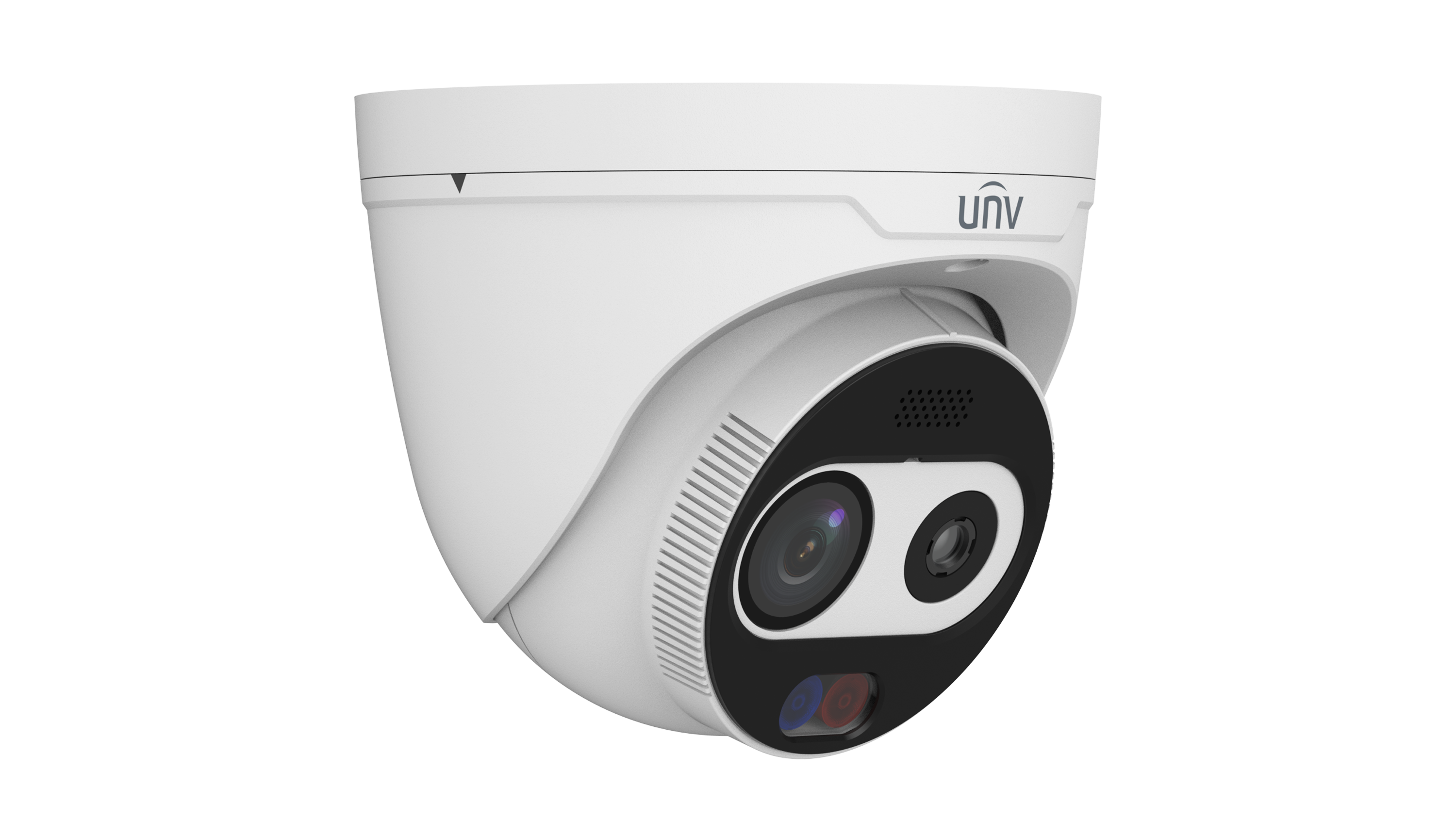 Uniview TIC3612SA-F3-4F4AC-I1 Dual Dual-spectrum Thermal Network Turret Camera Thermal:256*192(3.2mm)  Optical: 4MP(4mm)