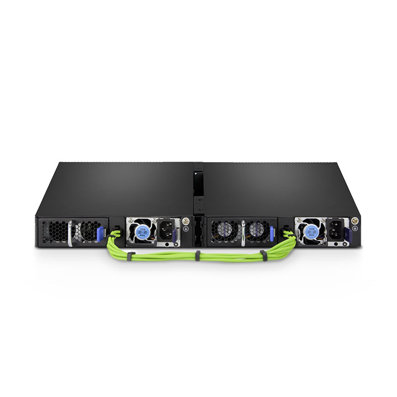 FS-S5850C-24XMG2C, 24-Port Gigabit Ethernet L3 Half-width Switch, 24 x 10GBase-T/Multi-Gigabit, with 2 x 100Gb QSFP28 Uplinks, AV over IP, Support MLAG