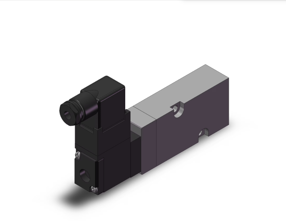 VFN2120N-5DZ-02 | SMC NAMUR Interface 5-Port Single Solenoid Valve 24 V/DC