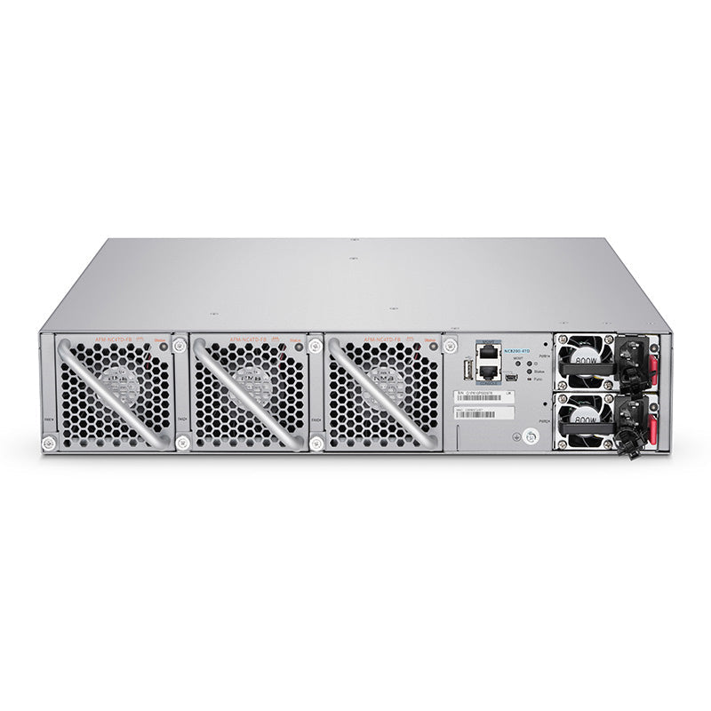 FS-NC8200-4TD, 4-Slot 2U Ethernet L3 Data Center Chassis Switch Unloaded, with 4x 25/40/100Gb Line Cards, Support MLAG/Stacking, Broadcom Chip