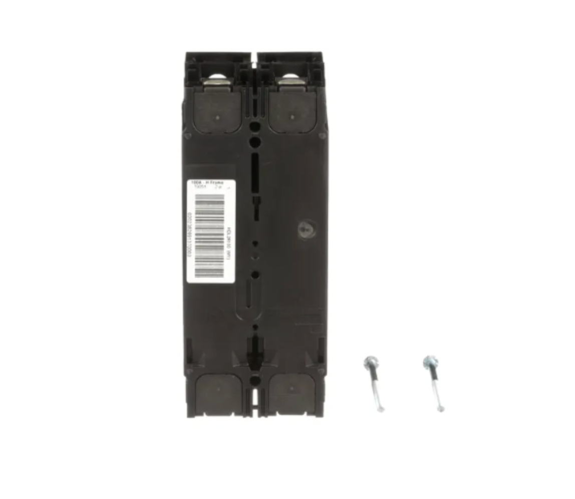 HDL26100 | Square D PowerPact H 100A 2-Pole Molded Case Circuit Breaker, 600V