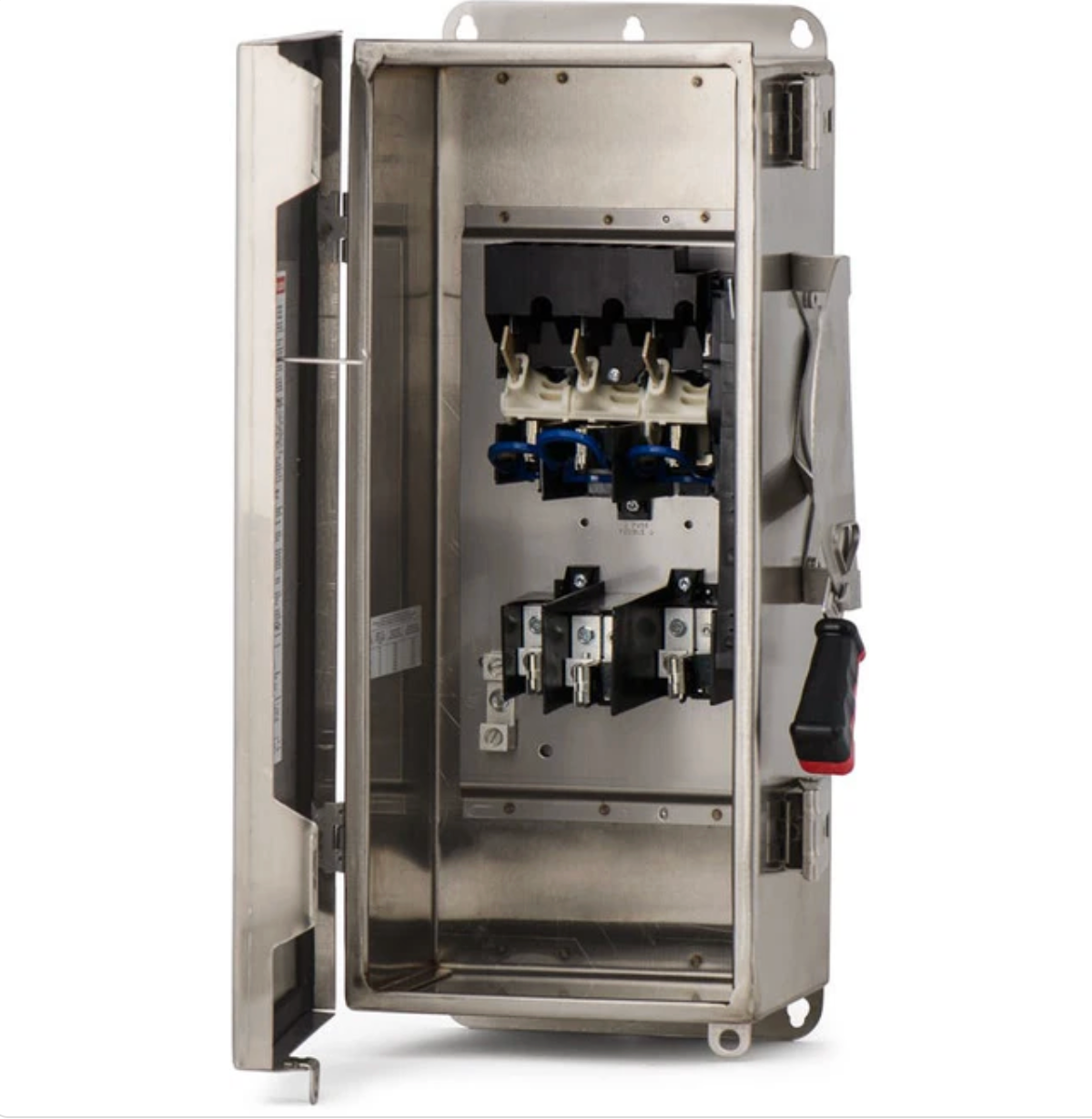H323DS | Square D Heavy Duty 100A Fusible Safety Switch, 3-Pole, Stainless Steel