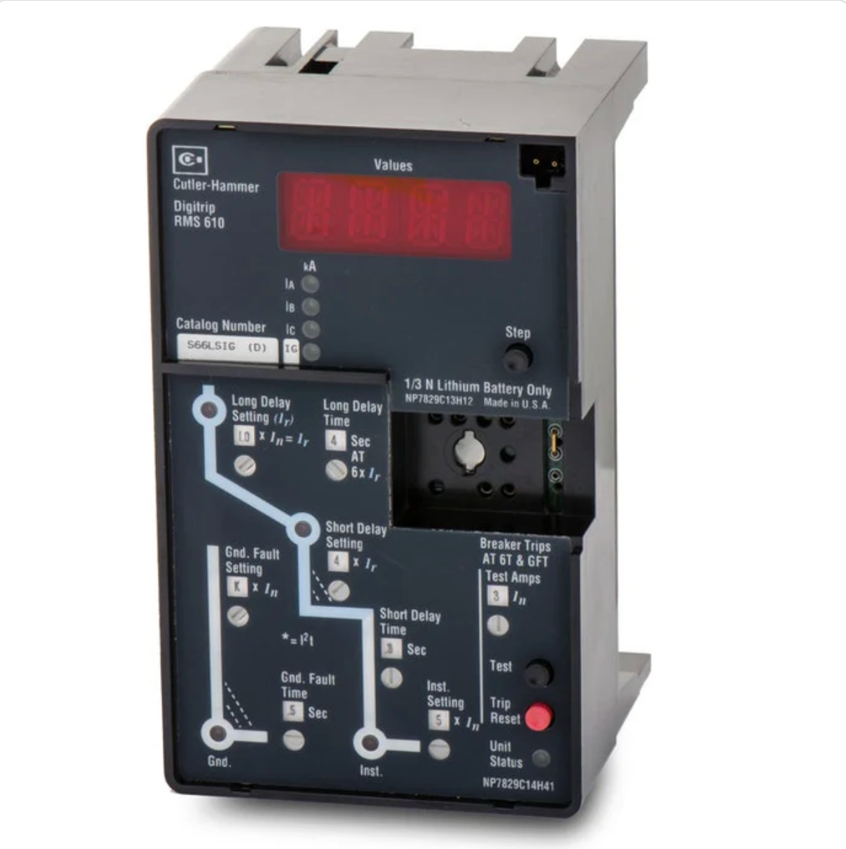Eaton S66LSIG Digitrip RMS Circuit Breaker Programmer LSIG Protection