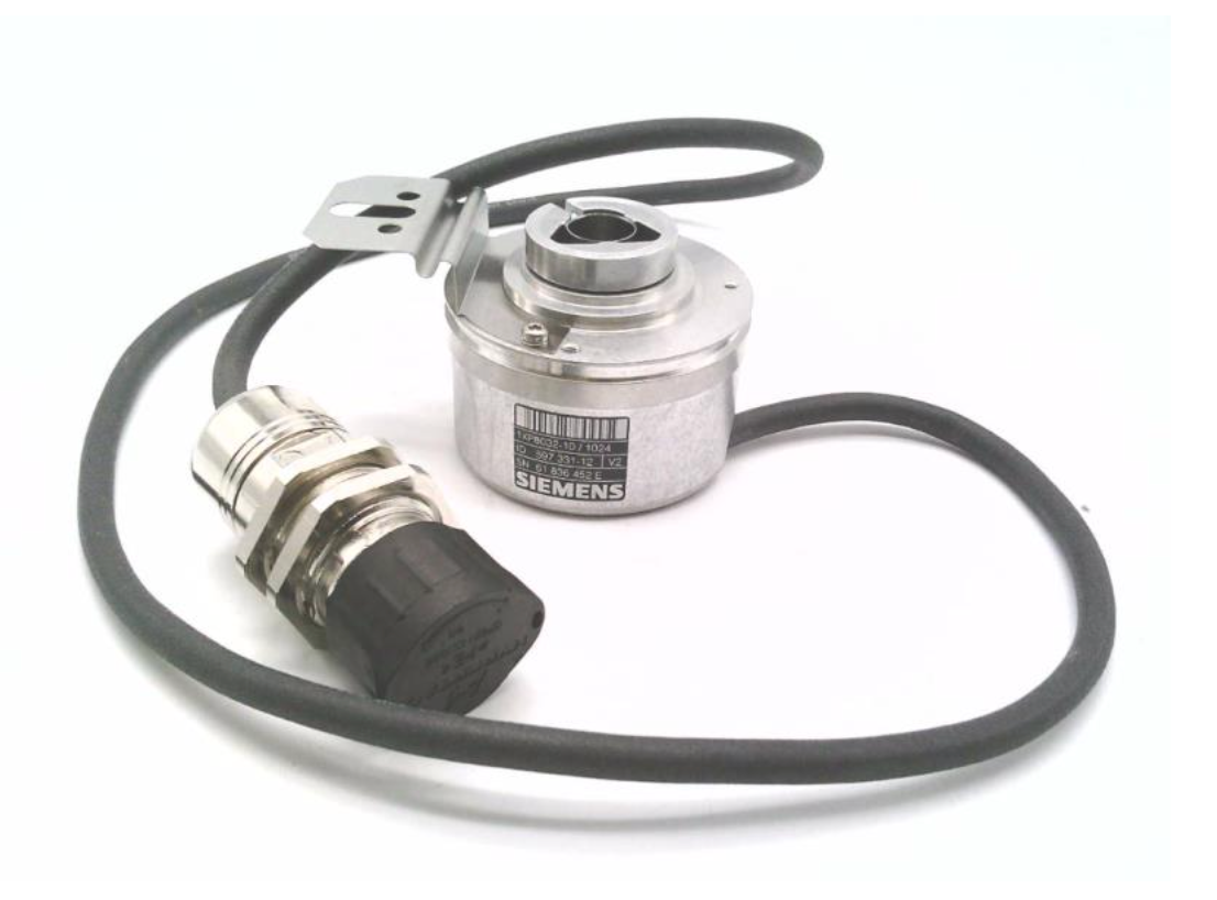 Siemens 1XP8032-10/1024 Rotary Encoder 1024 PPR with M23 Connector and 0.8m Cable