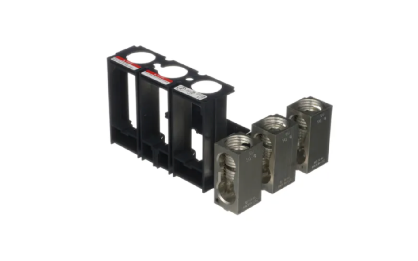 Schneider Electric CU600LF52K3 PowerPact L Lug Kit 600A Copper 3/0–500 kcmil