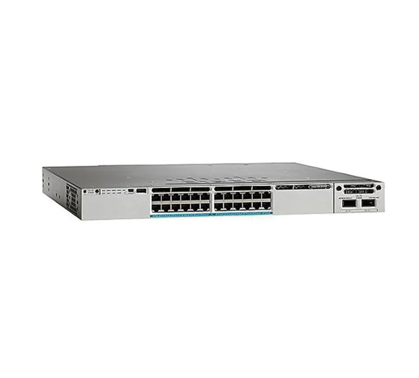 Cisco WS-C3850-24XU-S Catalyst 3850 24-Port Multigigabit UPoE Managed Ethernet Switch