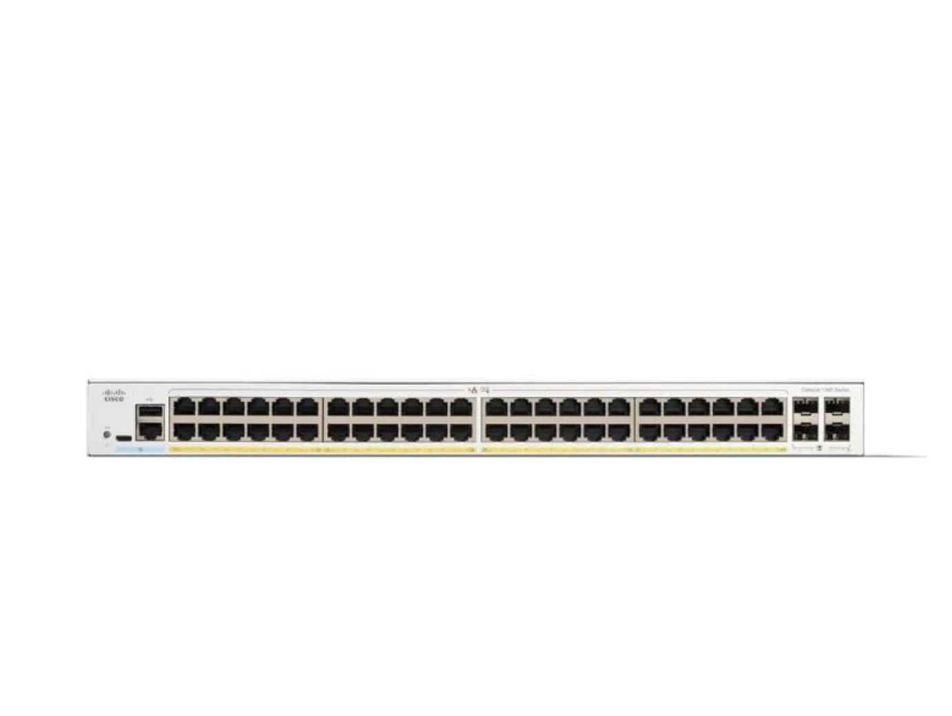 Cisco C1300-48T-4G Catalyst 48-Port Managed Gigabit Ethernet Switch with 4 SFP Uplinks