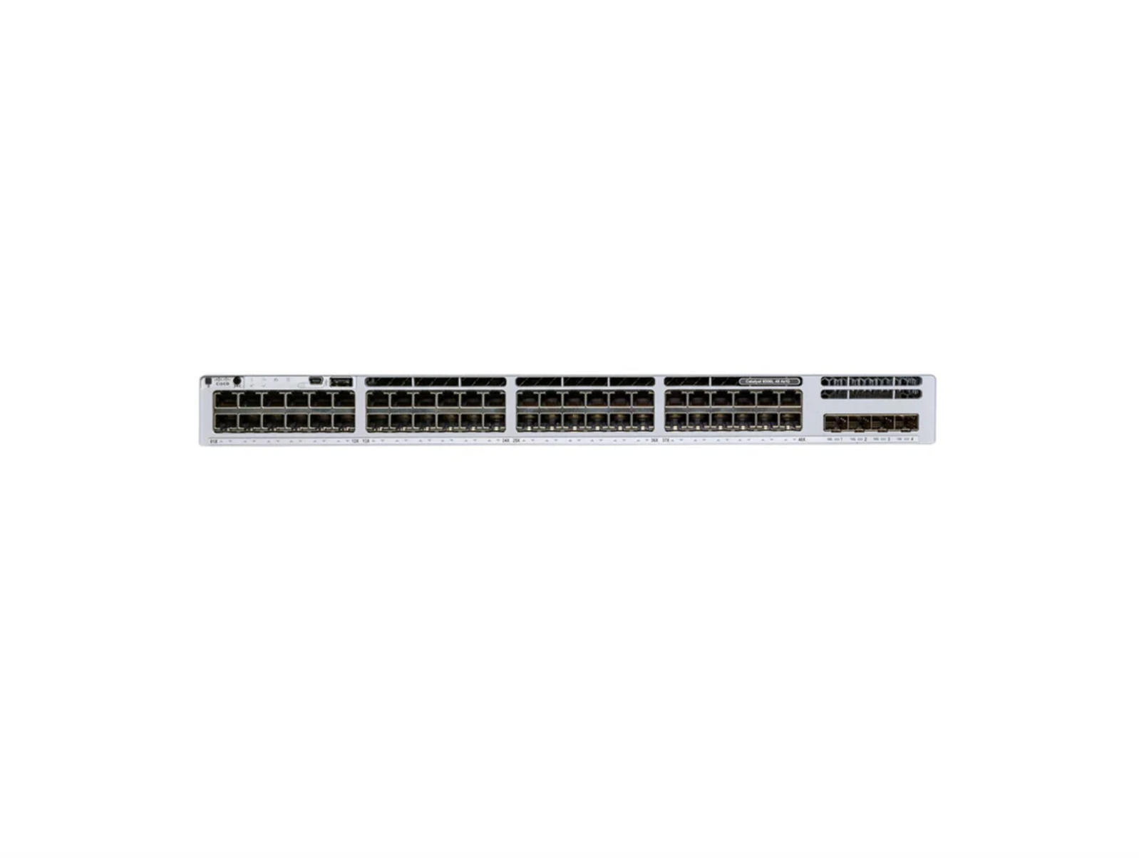 Cisco C9300L-48P-4G-E Catalyst 9300L 48-Port PoE+ Managed Switch with 4 Gigabit SFP Uplinks