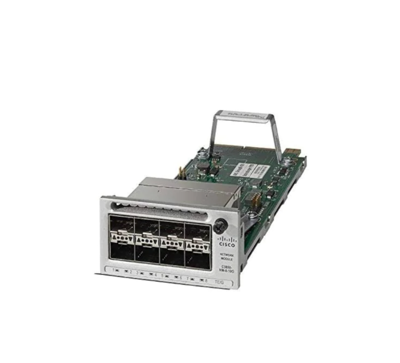 Cisco C9300-NM-8X 8-Port 10 Gigabit SFP+ Network Module for Catalyst 9300 Series Switches