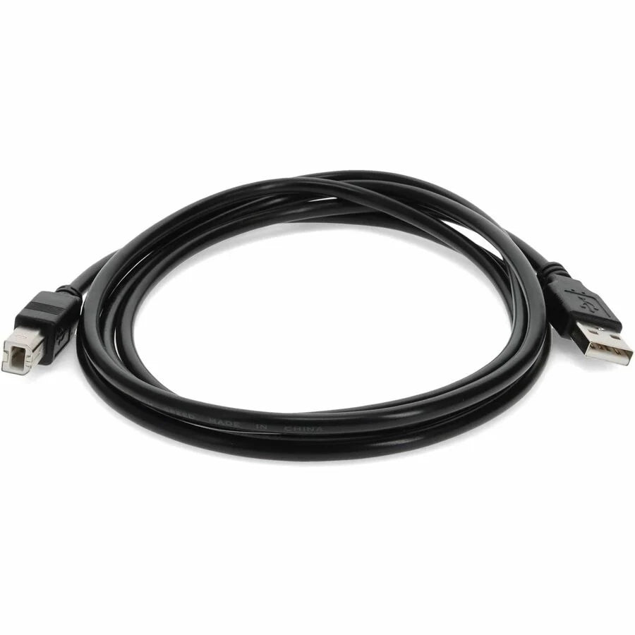 AddOn 9m USB A 2.0 Male to USB B 2.0 Male Black Printer Extension Cable