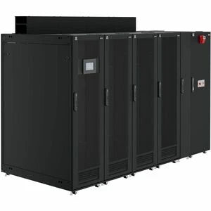 Vertiv&trade; SmartRow&trade; Row-Based Data Center with Integrated Fire Suppression System | 10kW | 3 x 42U x 600mm Wide Racks | Power Redundant | SR2N03010PAA2