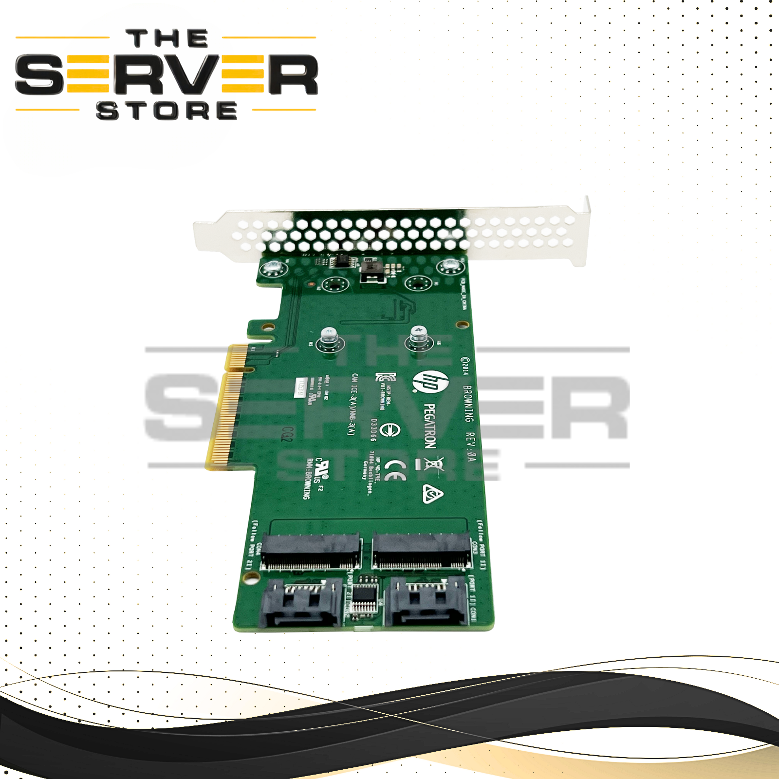 HPE SATA M.2 ML/DL Dual Drive PCIe Riser Card (Card Only) 777894-B21