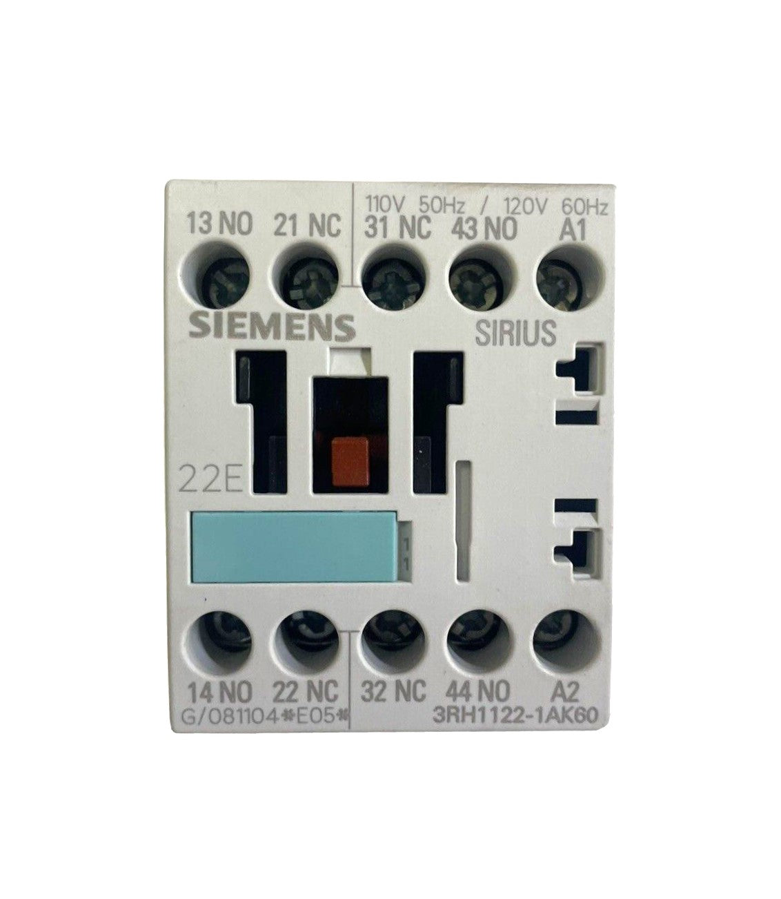 3ZX1012-0RH11-1AA1 | Siemens SIRIUS S00 3-Pole Contactor, 230VAC Coil