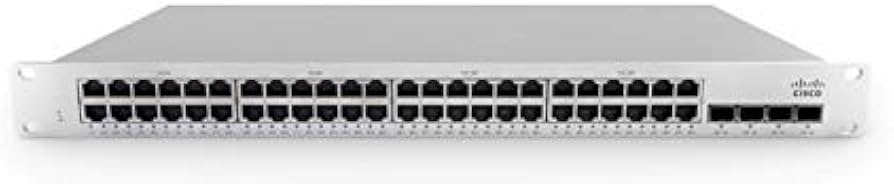Cisco Meraki MS210-48LP-HW Refurbished 48-Port PoE+ Layer 2 Switch — Unclaimed