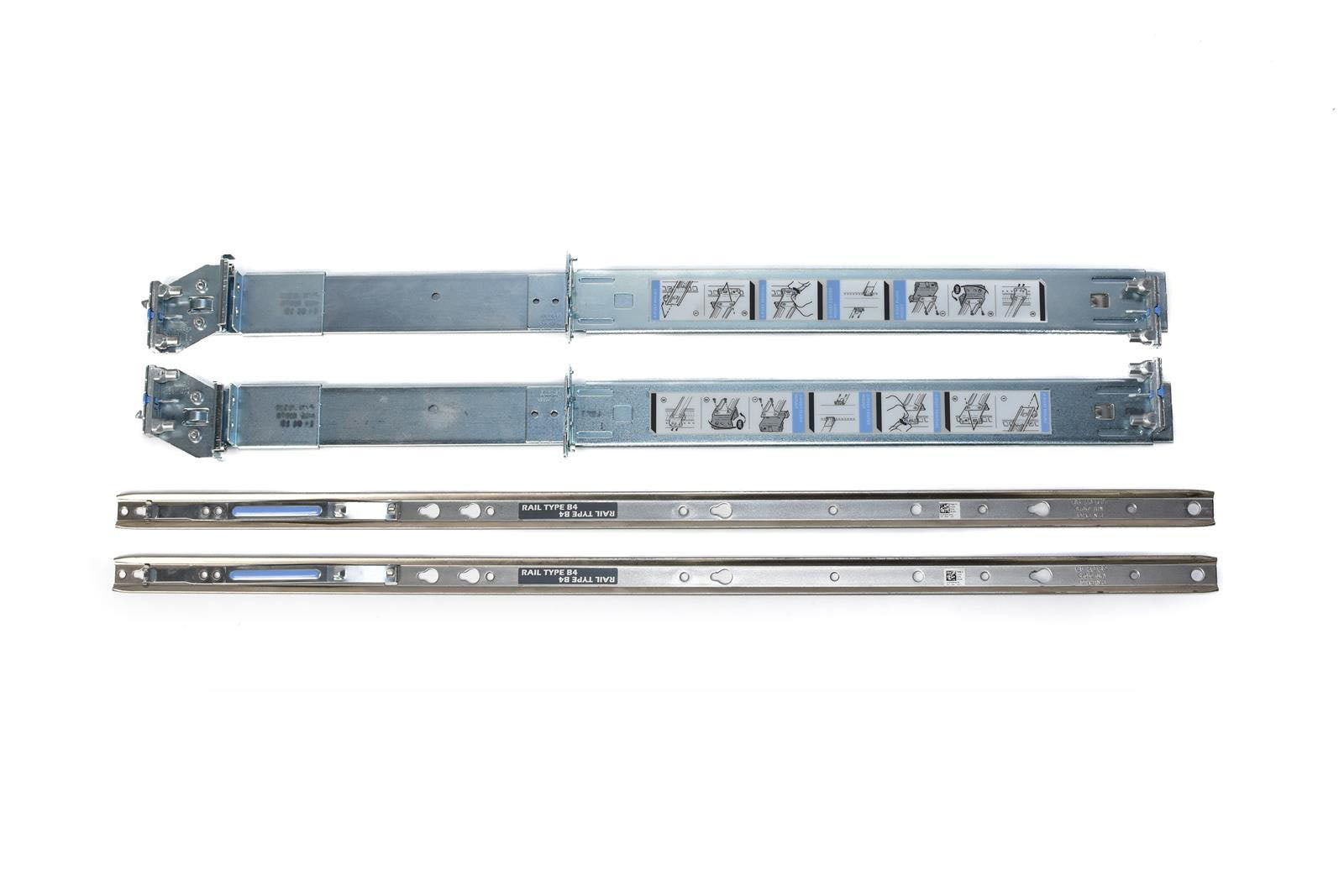 Dell PowerEdge R510 R515 R520 R720 R730 2U Ready Rail Kit (H827R)