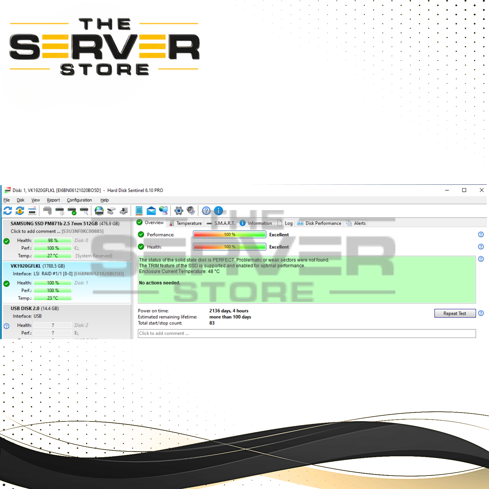 HPE 1.92TB SATA 6G RI LFF SCC Tray 3.5" SSD SK Hynix SE3010 ProLiant G8/9/10/11