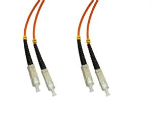 SCP-SCP-MD6 - SC/PC to SC/PC multimode 62.5/125 duplex fiber optic patch cord cable, 3m
