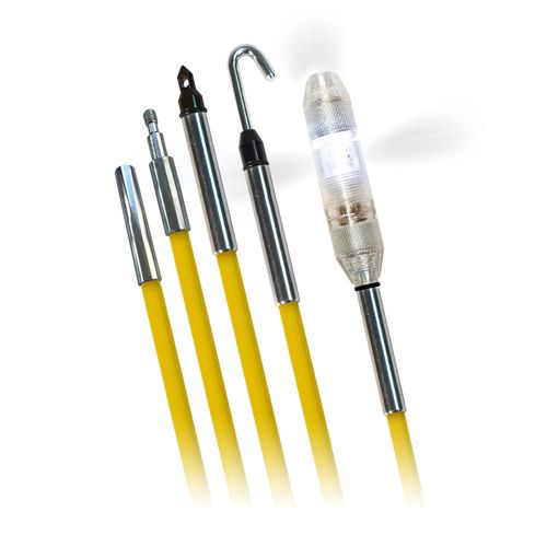Jameson 7SC-62T Mid-Flex Fish Rod Kit, 3/16" x 12', 2' Sections