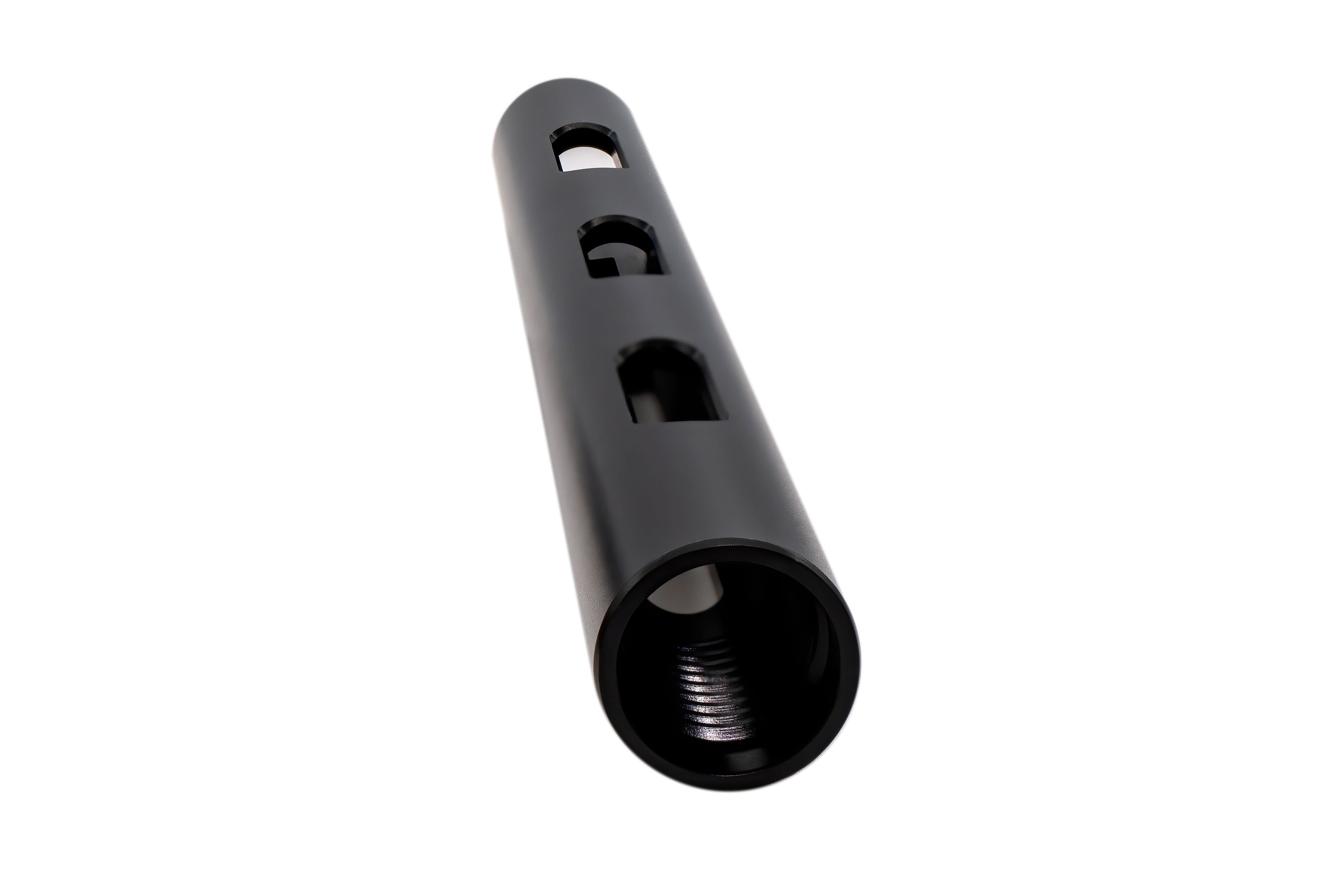 Kondor Blue 6'' PPSh 15MM Rods (Threaded, Black, 2 Pack)