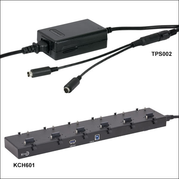 TH-TPS002 - ±15 V/5 V Power Supply Unit with Mini-DIN Connectors for up to Two K- or T-Cubes