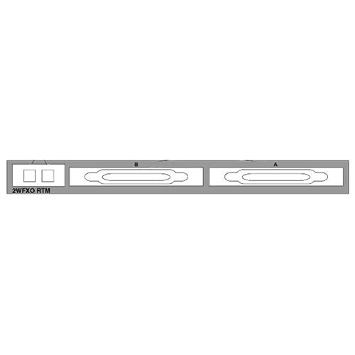 Juniper 2WFXO-RTM Transition Module