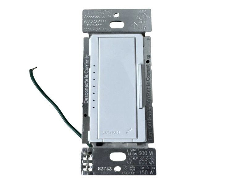 RRD-6CL-WH | Lutron CL Dimmer for RadioRA 2, Single-Pole, 600W, White, 120V
