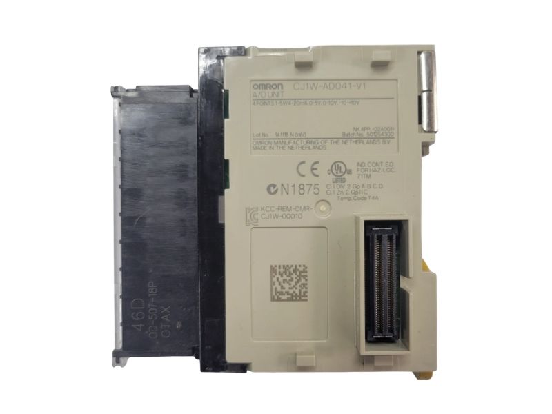 CJ1W-AD041-V1 | Omron CJ Series 4-Channel Analog Input PLC Module