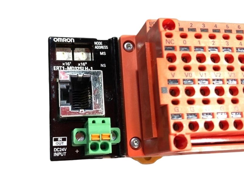 Omron ERT1MD32SLH1 Ethernet/IP Remote I/O Module 16 In 16 Out PNP