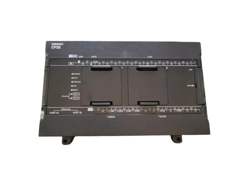 Omron CP2E-N40DT-D PLC 24 Input 16 Output NPN Ethernet Compact Controller