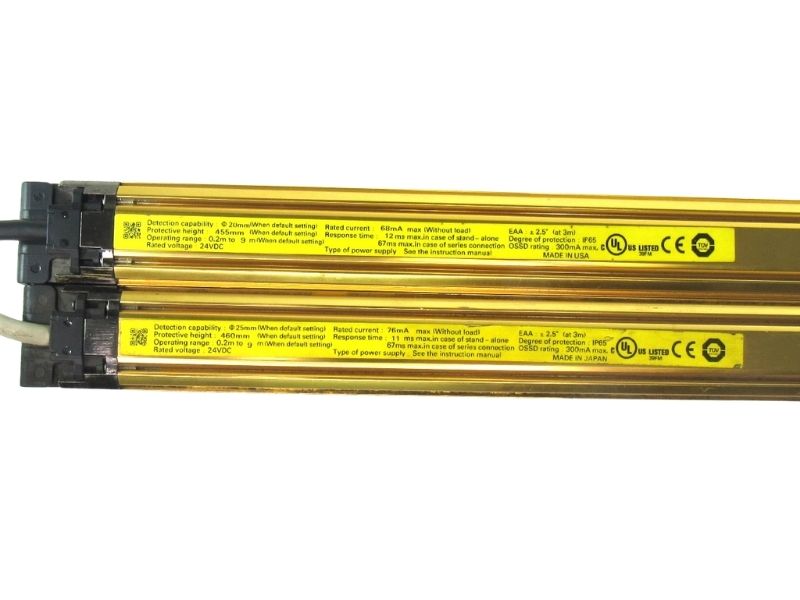 Omron F3SJ-B0385N25 Safety Light Curtain Optical Machine Guard Sensor