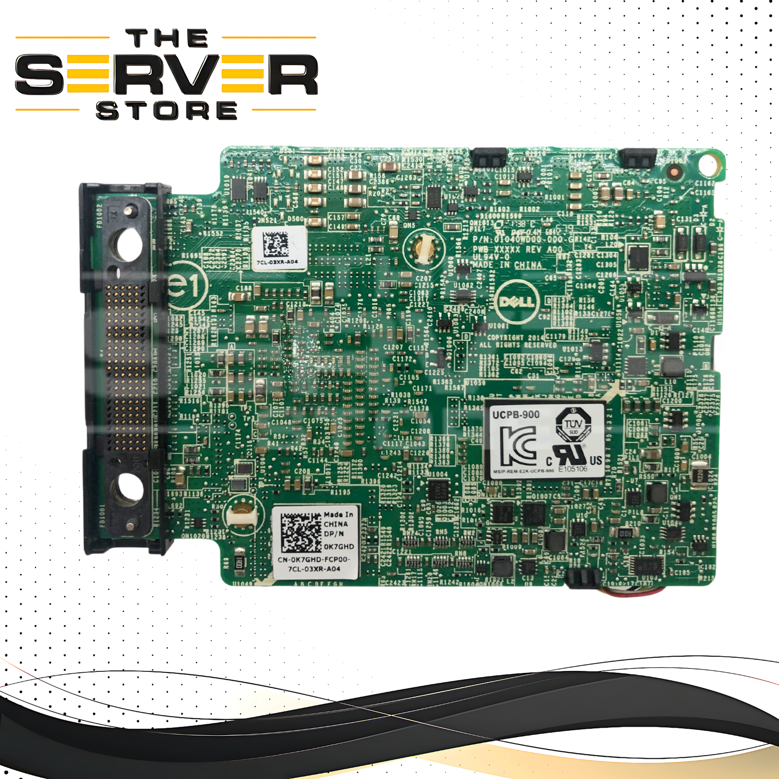 Dell PERC H730 1GB 12Gb/s SAS Mini Mono RAID Controller w/ Battery K7GHD 0K7GHD