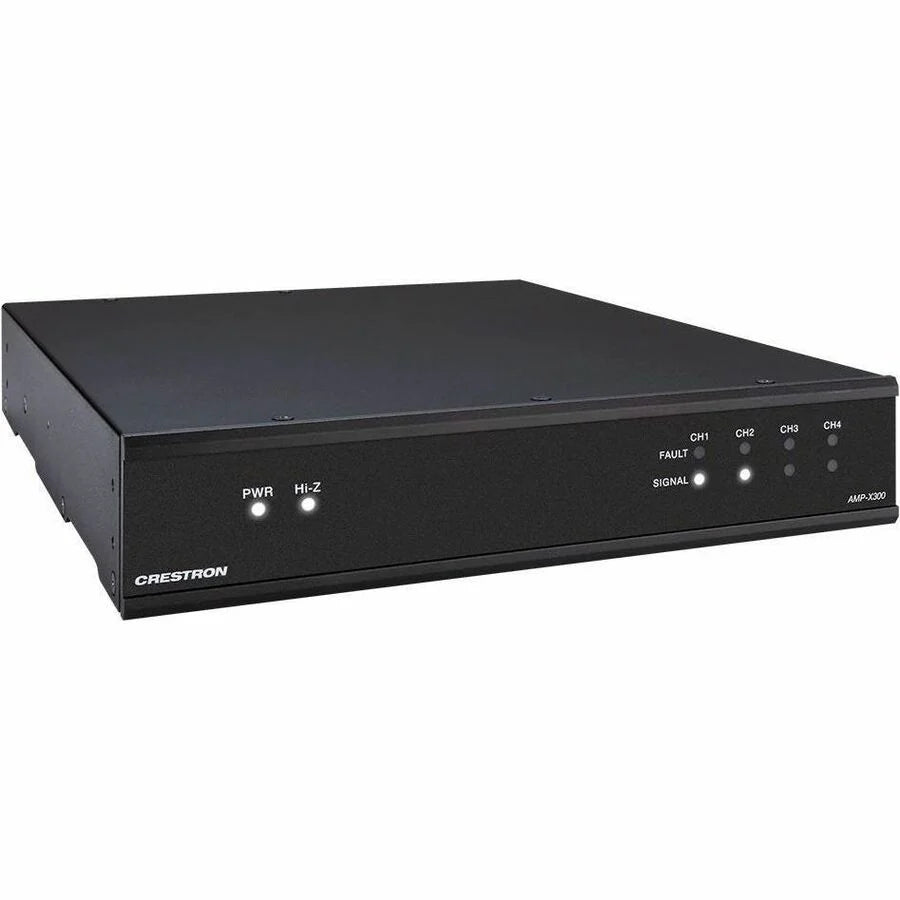 Crestron AMP-X300 Amplifier - 300 W RMS - 4 Channel - Black