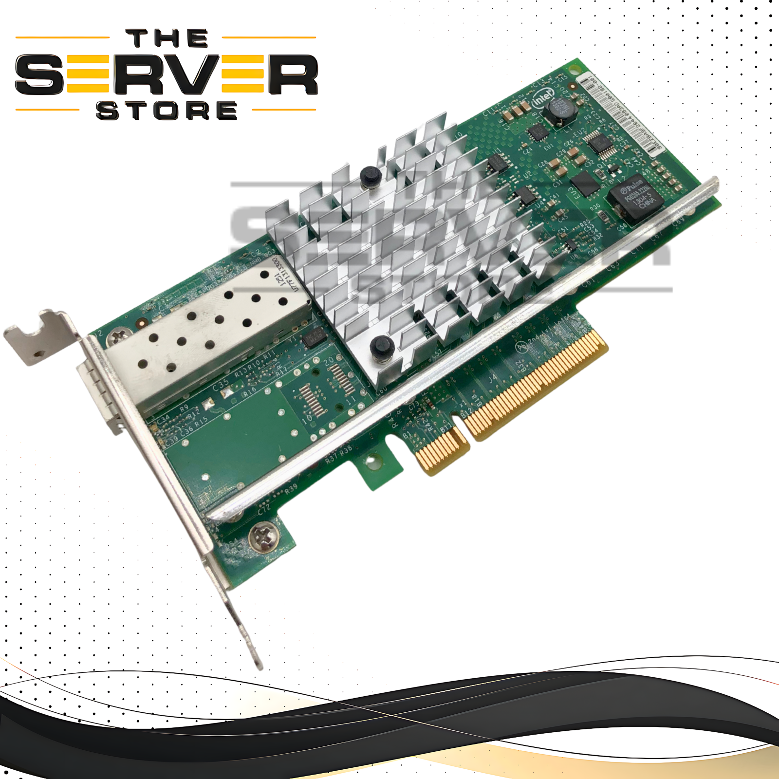 HPE Intel X520-SR1 1-Port 10 Gigabit per second (10Gb/s) SFP+ Single Port PCI-E 2.0 x8 Network Adapter with  713568-001.