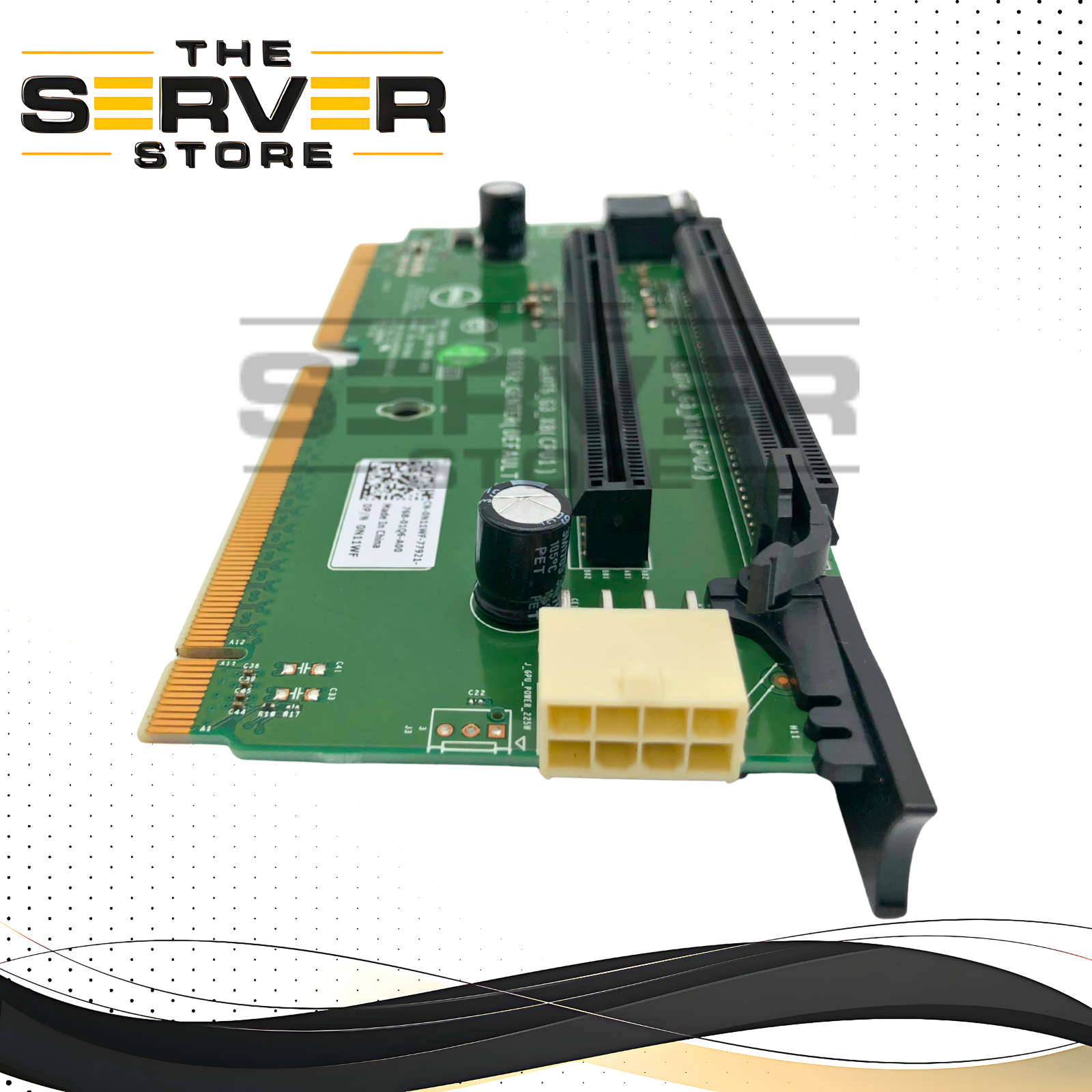 Dell PowerEdge R730 Center Riser 2 Card 3x LP PCIe 3.0 x8 Slots 0N11WF N11WF