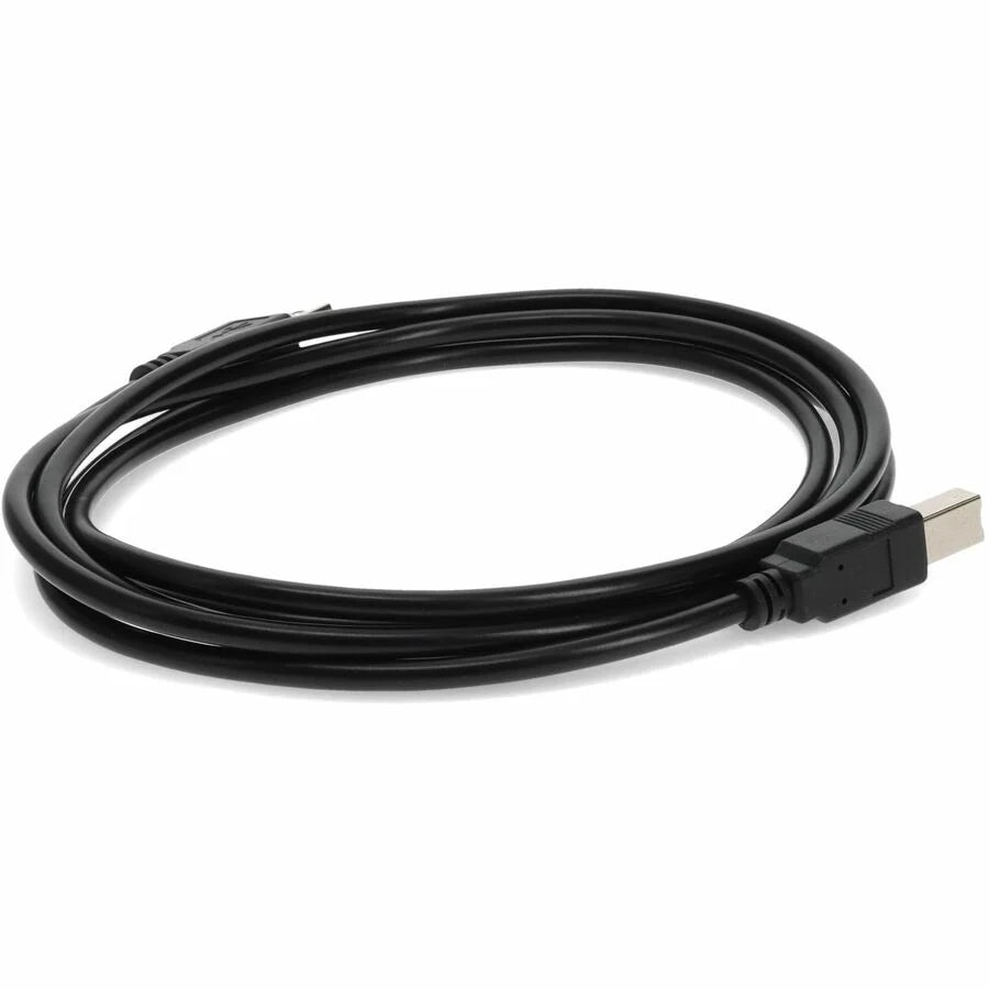 AddOn 9m USB A 2.0 Male to USB B 2.0 Male Black Printer Extension Cable