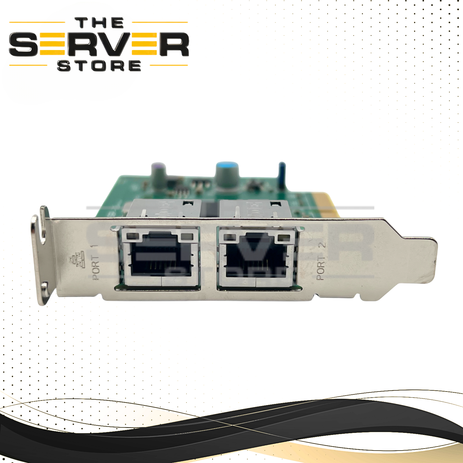 (LOT OF 10) Supermicro Dual Port J-45 Intel i350 GbE PCIe Gigabit Network Card AOC-SGP-I2