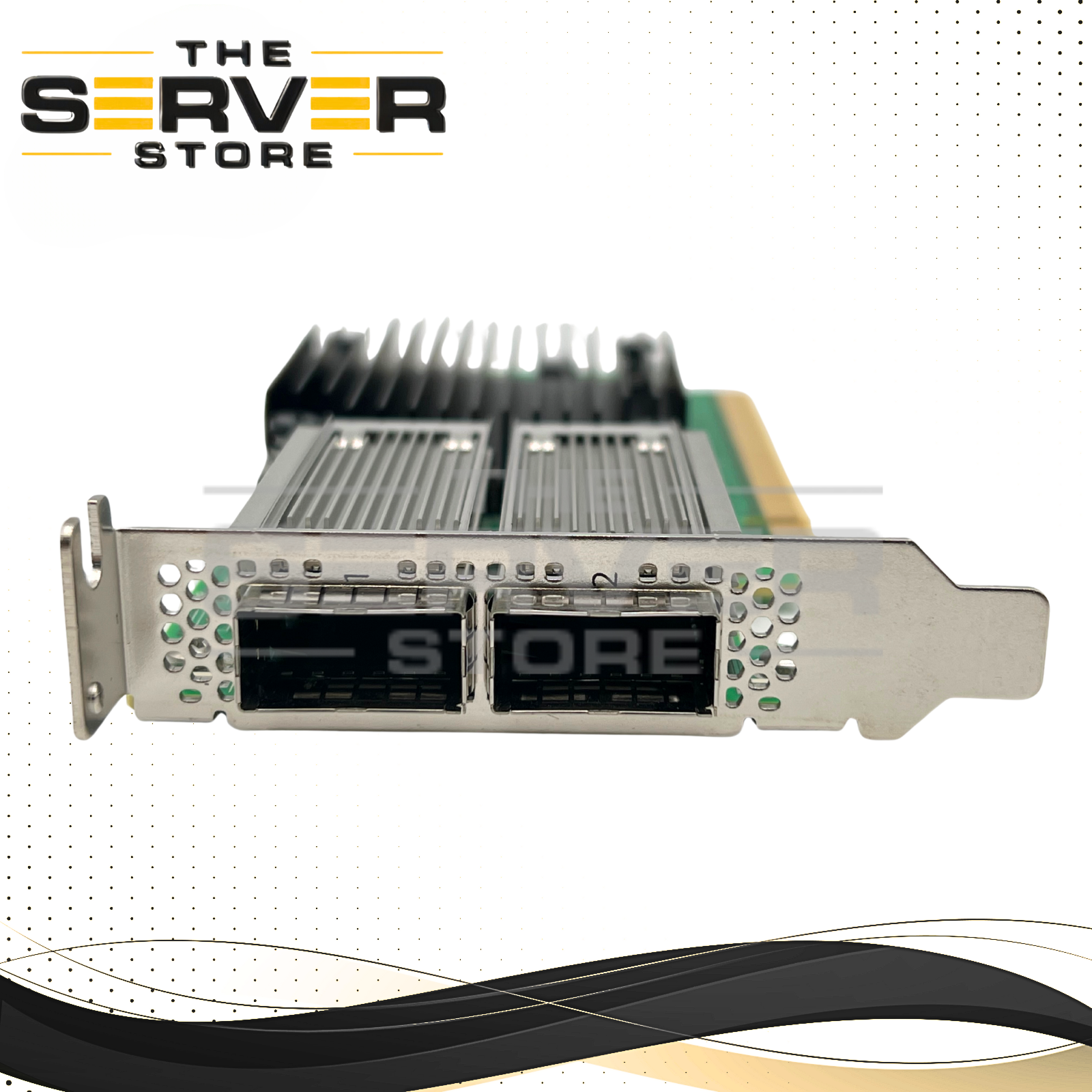 Mellanox CX556A ConnectX-5 VPI 2P QSFP28 Ethernet/InfiniBand NIC MCX556A-ECAT  (Low Profile Bracket)