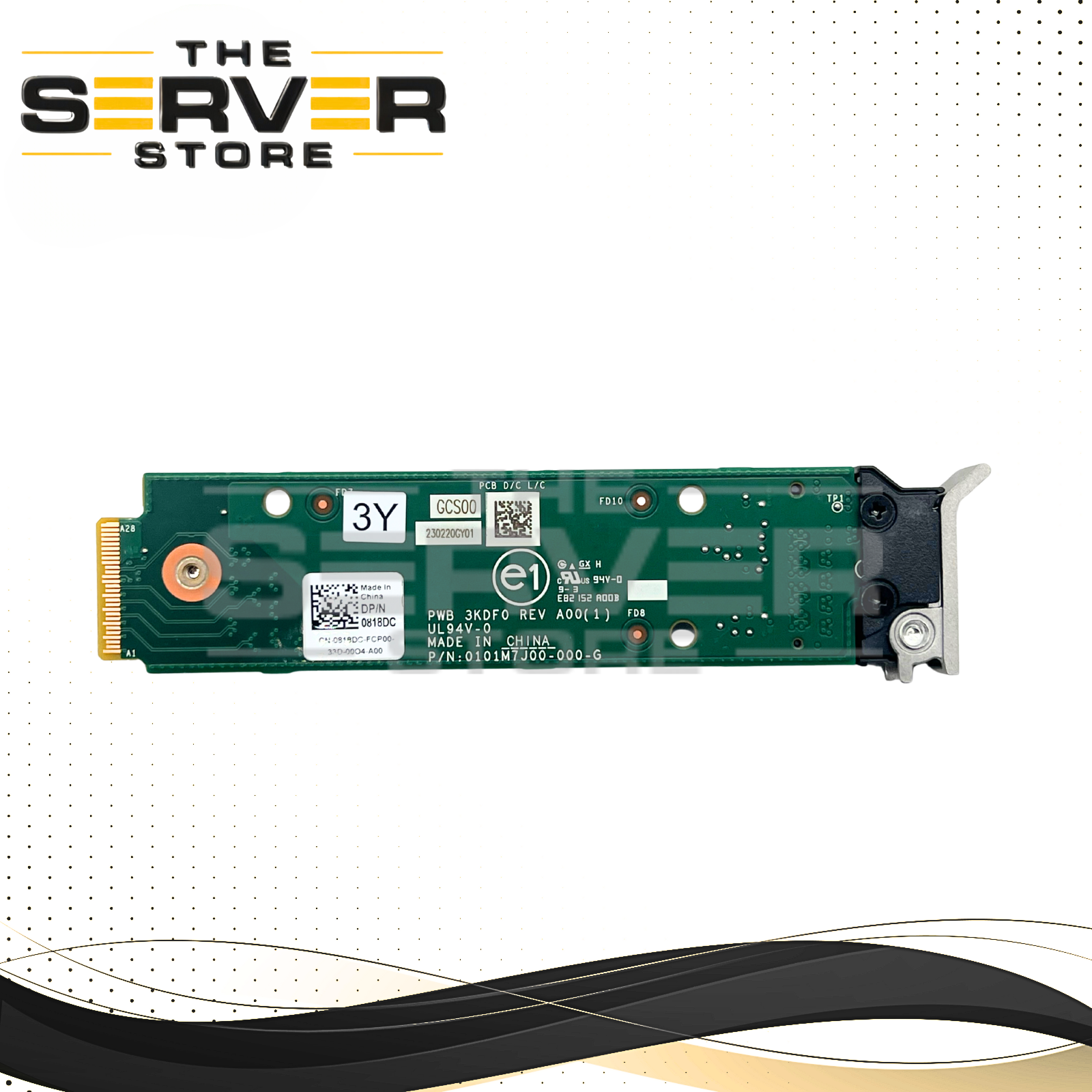 Dell 2x M.2 NVMe Slot BOSS-N1 PCIe G3 x4 Hot-Swap Carrier Adapter 0818DC 818DC