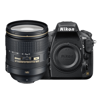Nikon D810 Digital SLR with 24-120mm f/4 VR Lens