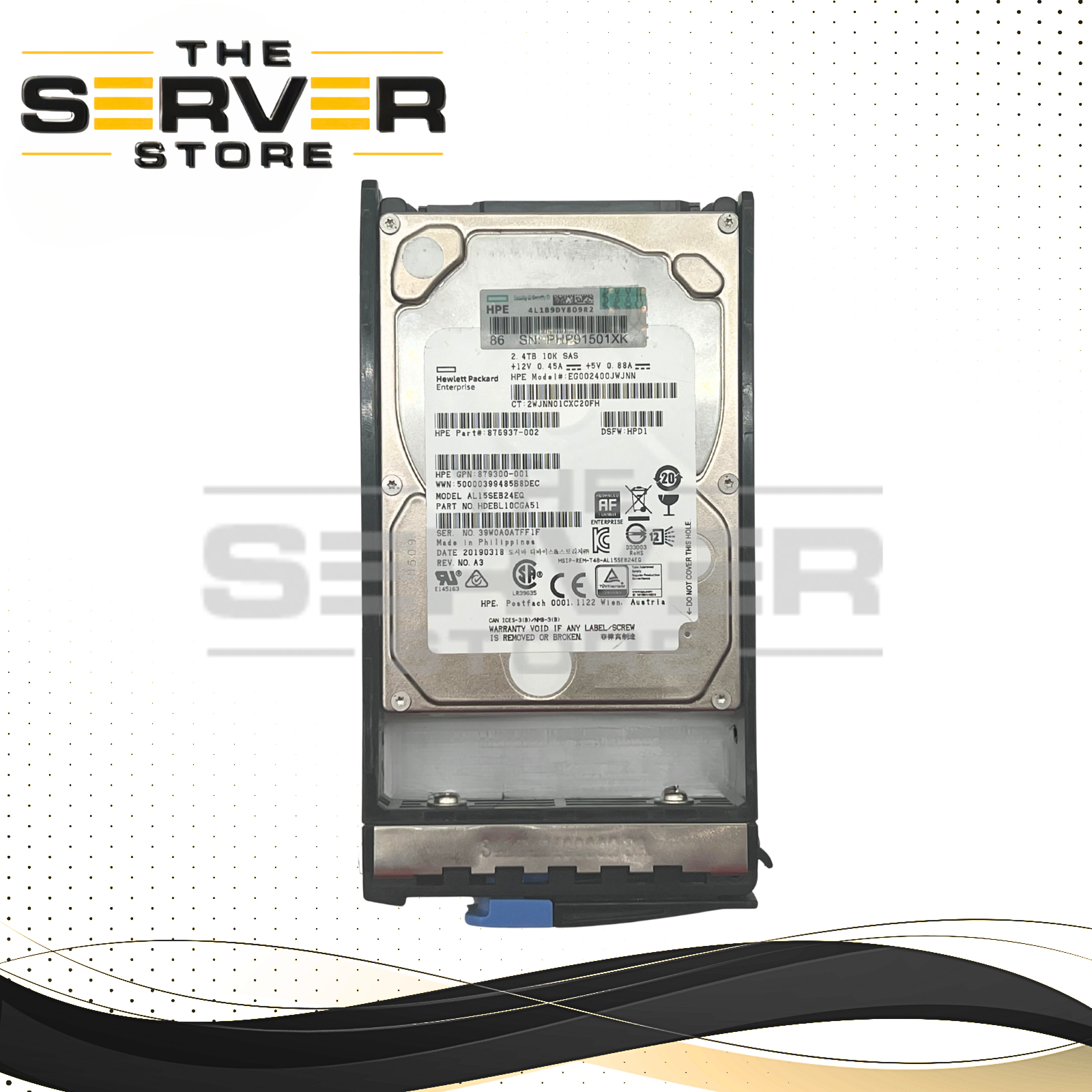 Toshiba 2.4TB SAS 12G 10K SFF 2.5" HDD AL15SEB for Tyan Servers TN200 AL15SEB24EQ