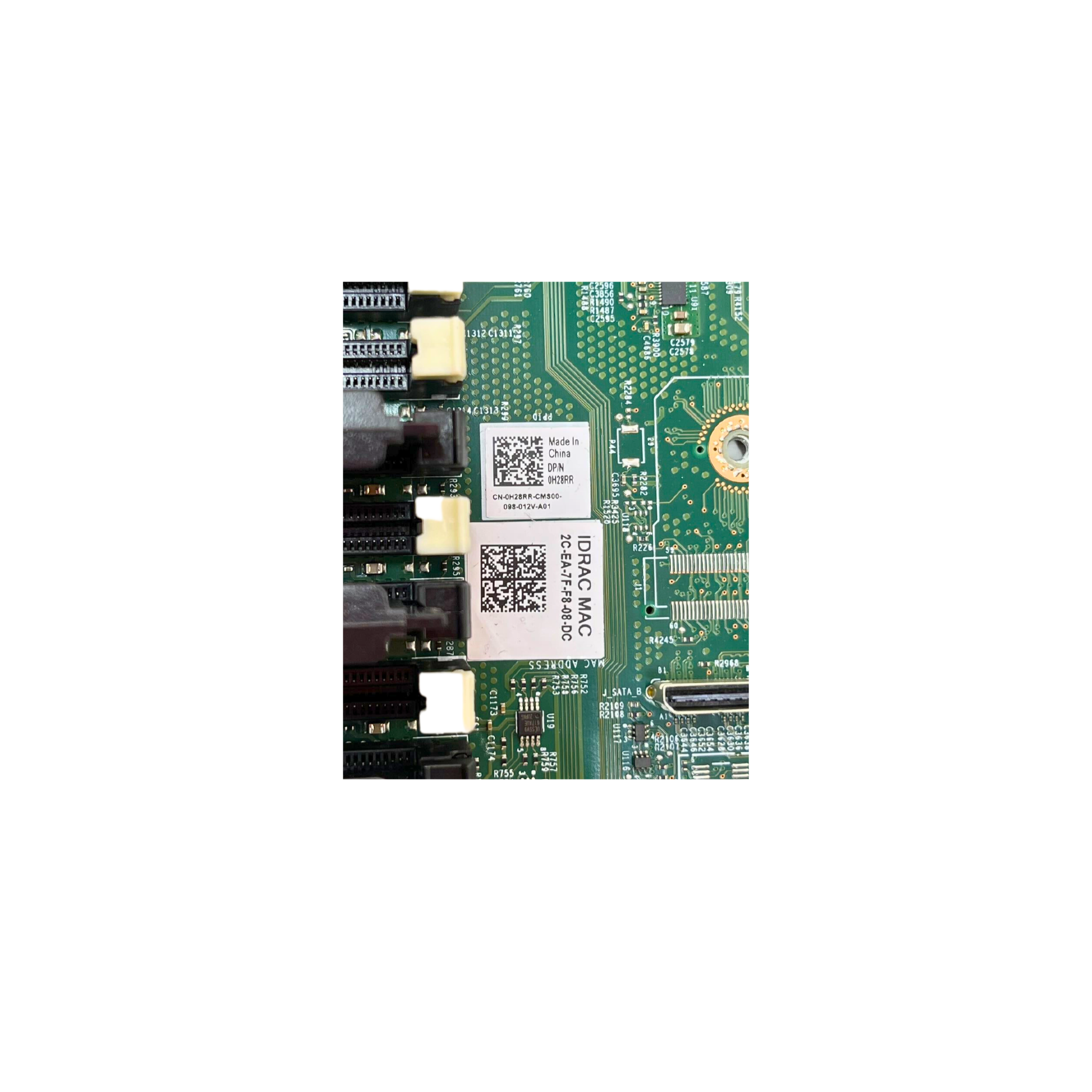 Dell Dual FCLGA3647 DDR4 For Dell PowerEdge R640 Server Motherboard 0H28RR H28RR