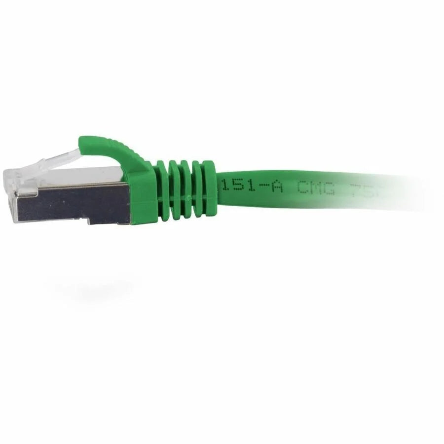 C2G 25ft (7.6m) Cat6a Snagless Shielded (STP) Ethernet Network Patch Cable - Green